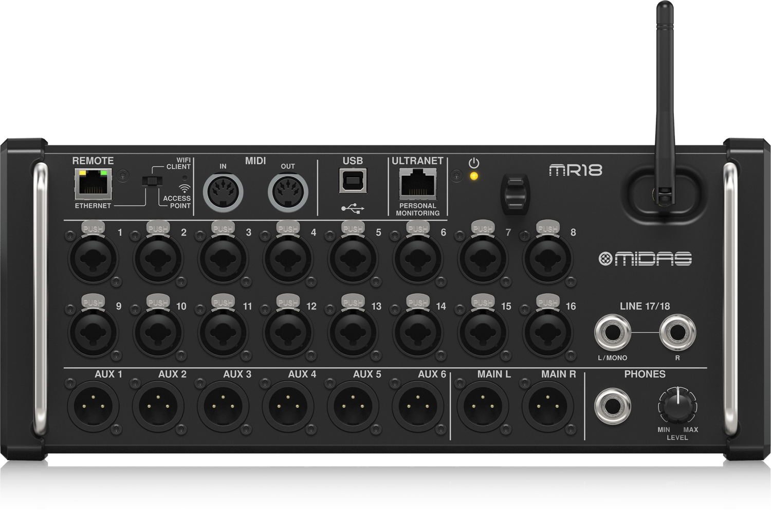 Цифровой rack-микшер Midas MR18