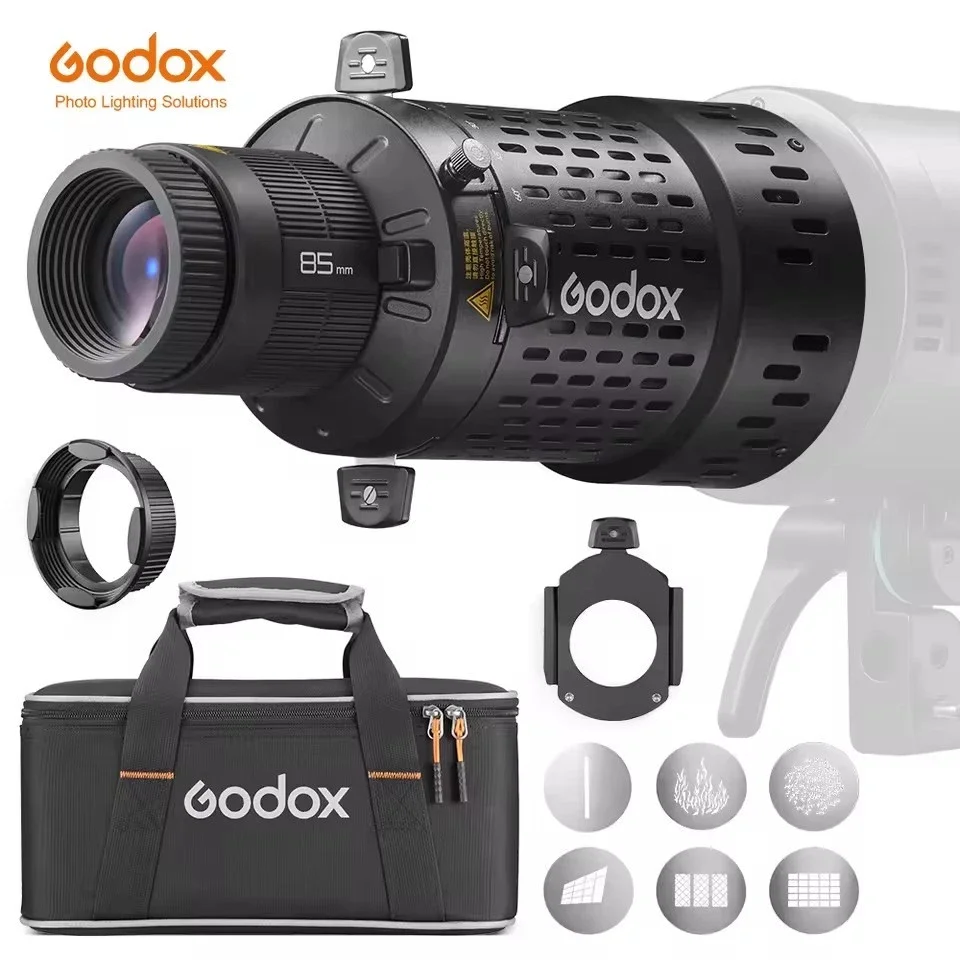 Насадка spotlight, Godox BLP BFP Bowens спотлайт (гобо линза)